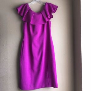 Antonio Melani Ruffle Dress, Pink